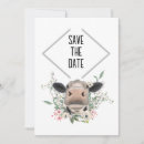 Search for cow save the dates Flowers