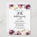 Search for watercolor 30th birthday invitations Party