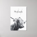 Search for black and white cow canvas prints Animal