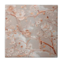 Recherche de pâle carreaux Rose doré