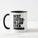 Search for sister in law mugs Birthday