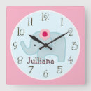 Recherche de éléphant de chambre enfant horloges Baby girl