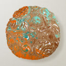 Search for turquoise and orange pillows Teal