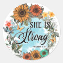 Search for she is strong stickers Scripture