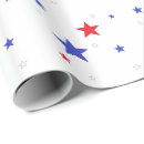 Recherche de patriote papier cadeau Bleu