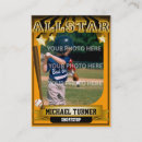 Search for baseball business cards Kids