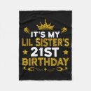 Search for 21st birthday blankets Years