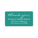 Search for graduation thank you return address labels Modern