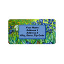 Search for irises labels Blue