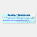 Search for humanist bumper stickers Atheism