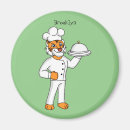 Recherche de chat dans le du chef magnets Dessin