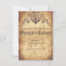 Search for medieval scroll invitations Vintage