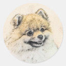 Search for pomeranian stickers Puppy