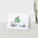 Search for yoga holiday cards Snowman
