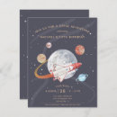 Search for space adventure birthday invitations Out of this world