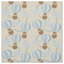 Search for hot air balloon fabric Blue