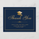 Search for navy blue gold postcards thank you cards Minimalist