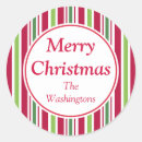 Search for candy stripe stickers Merry christmas