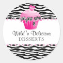 Search for pink bakery stickers Birthday