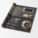Search for radio wrapping paper Retro