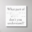 Search for math canvas prints Equation
