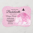 Search for glitter bachelorette party invitations Pink