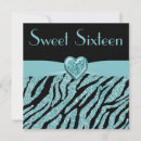 Search for hearts sweet 16 invitations For kids
