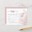 Search for flower return invitations Elegant