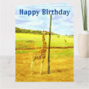 Search for funny giraffe birthday cards Animal