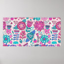 Search for botanical pattern posters Flower