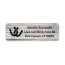 Search for horseshoe wedding return address labels Wood