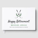 Search for golf guest books Green