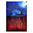 Search for full moon painting posters Crow
