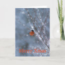 Search for wild animal christmas cards Winter