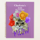 Search for cute cat planners Floral