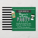 Search for coffee birthday invitations Party