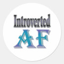 Search for introvert stickers People