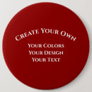 Search for vintage circus buttons Red