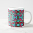 Search for watercolor flower mugs Red