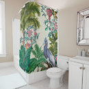 Search for chinoiserie shower curtains Tropical