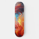 Search for fire designs skateboards Abstract