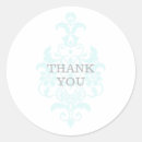 Search for aqua damask stickers Elegant