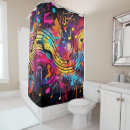 Search for graffiti shower curtains Music