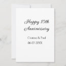 Recherche de anniversary celebration invitations Minimaliste
