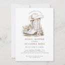 Search for hat bridal shower invitations Rustic