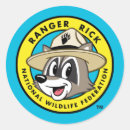 Search for forest ranger stickers Raccoon ranger rick