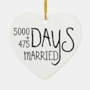 Search for 15th wedding anniversary ornaments Married