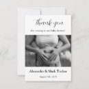 Search for guest thank you cards Baby shower