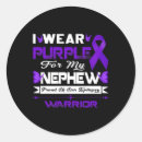 Search for my nephew stickers Purple