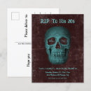 Search for dark teal invitations Gothic